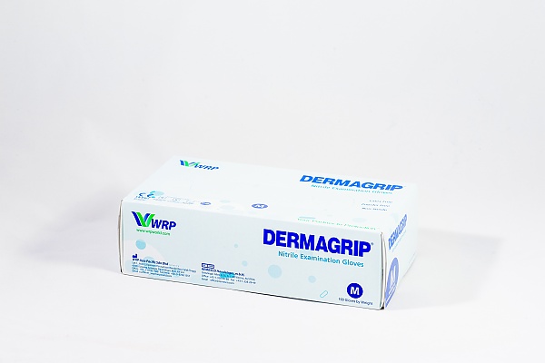 DERMAGRIP Nitrile Blue, Packaging