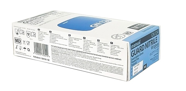 MANUAL GN124, Packaging