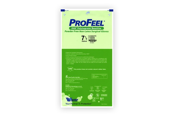 PROFEEL DHD™ Polyisoprene Sensitive, Pouch