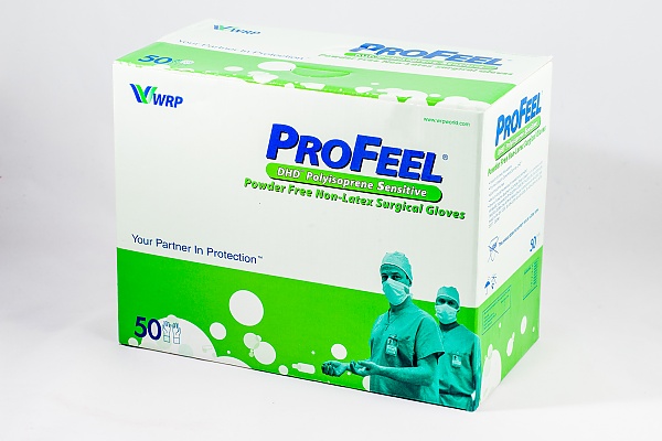 PROFEEL DHD™ Polyisoprene Sensitive, Packaging