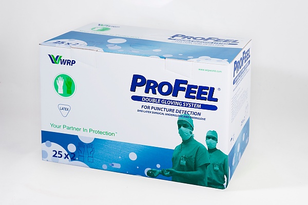 PROFEEL DHD™ Double Gloving System Latex, Verpackung