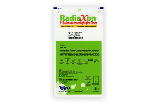 RADIAXON Radiation Protection Polyisoprene, Pouch