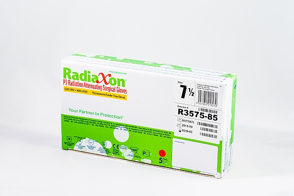 RADIAXON Radiation Protection Polyisoprene, Packaging