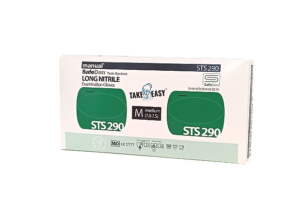 SafeDon Long Nitrile STS290, Packaging